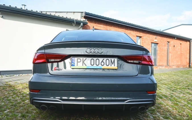 Audi S3 cena 128999 przebieg: 123000, rok produkcji 2017 z Kalisz małe 106
